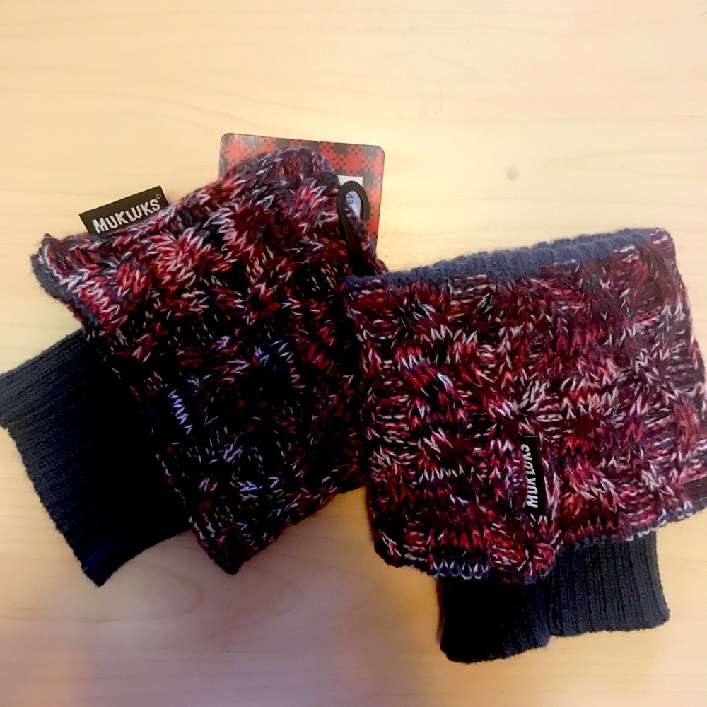 Muk Luks boot toppers NWT